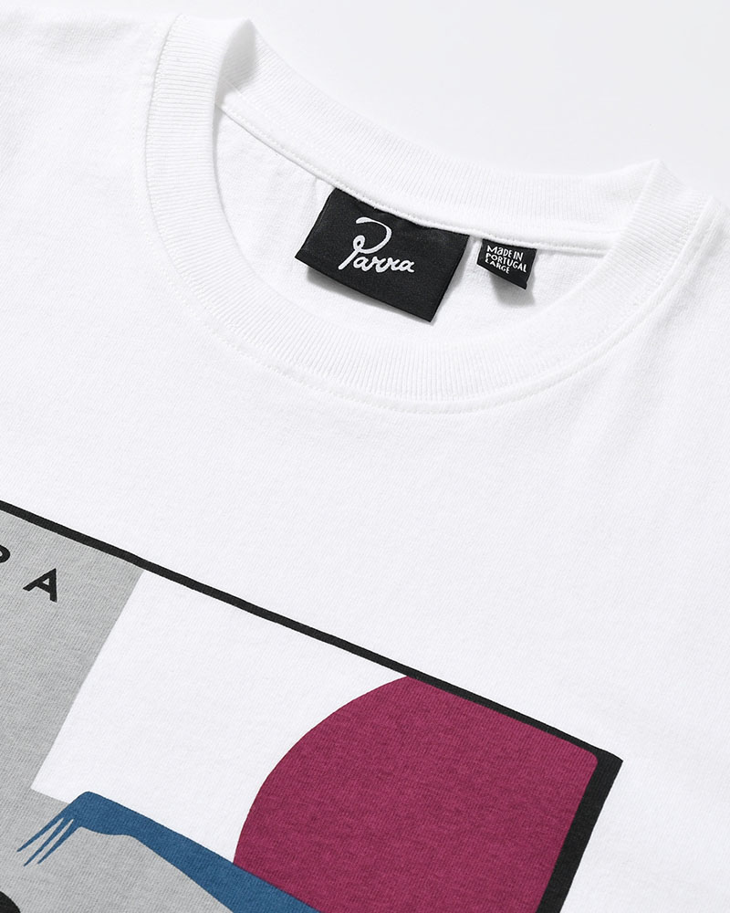 BALL TO THE FACE T-SHIRT -WHITE-