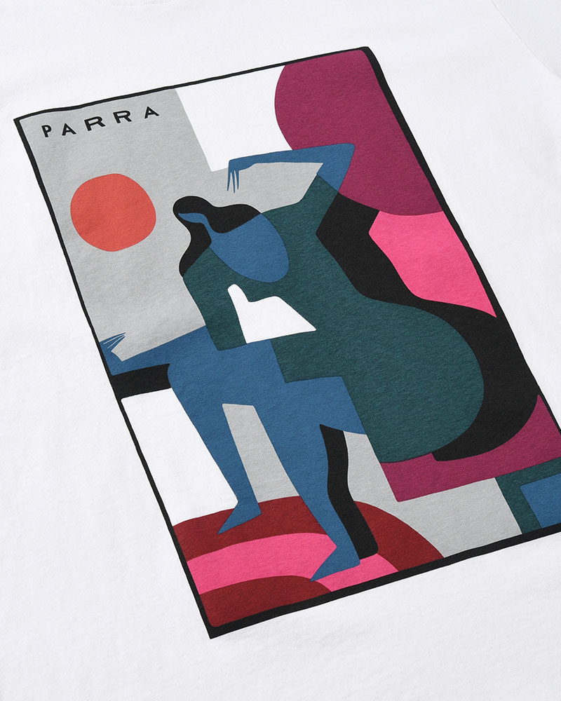 BALL TO THE FACE T-SHIRT -WHITE-