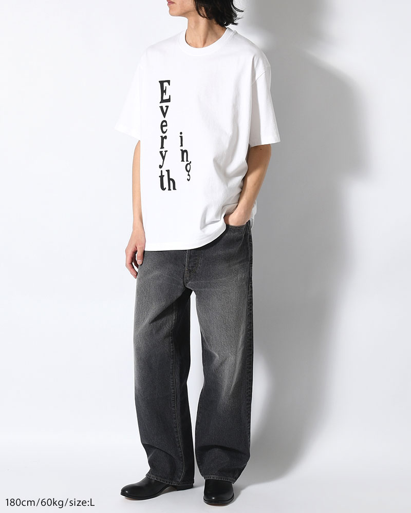 EVERYTHING T-SHIRT -WHITE-