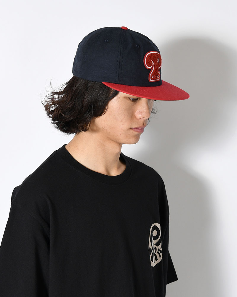 BALL SPORTS 6 PANEL HAT -BLUE-