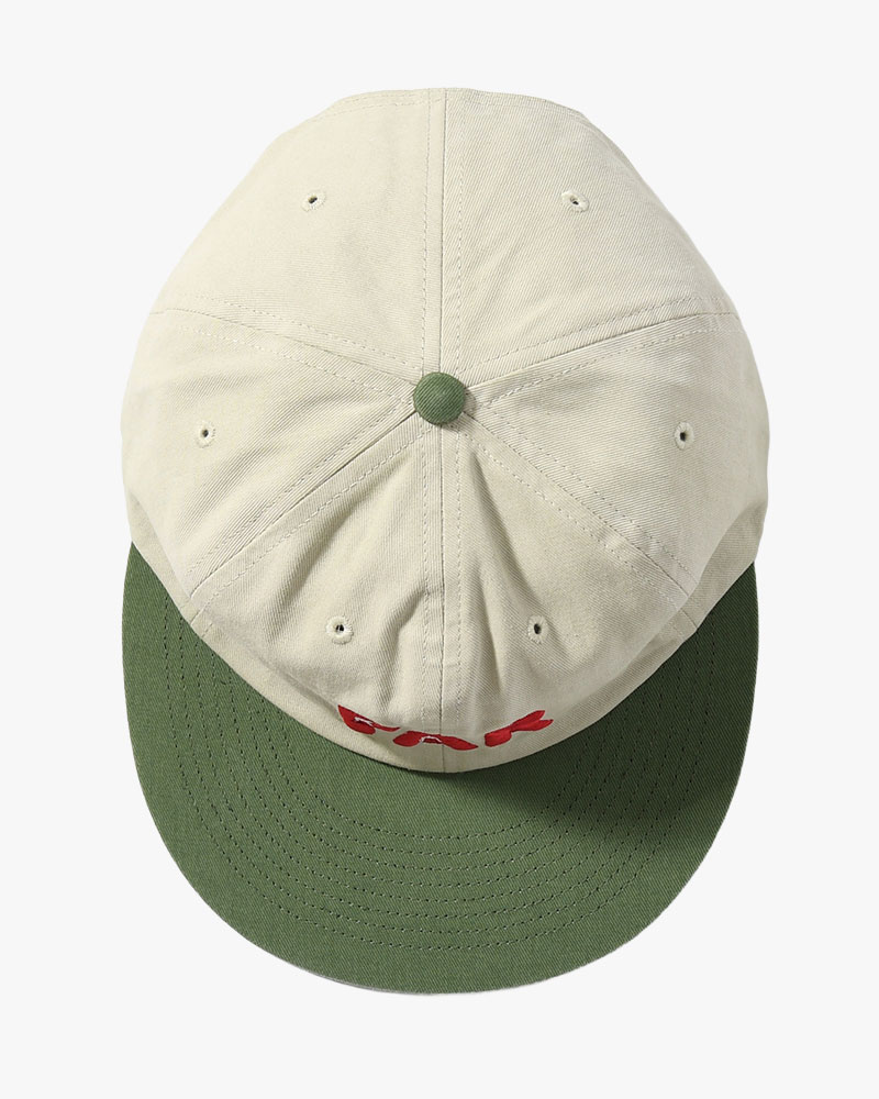 PAPER PAR 6 PANEL HAT -GREEN-