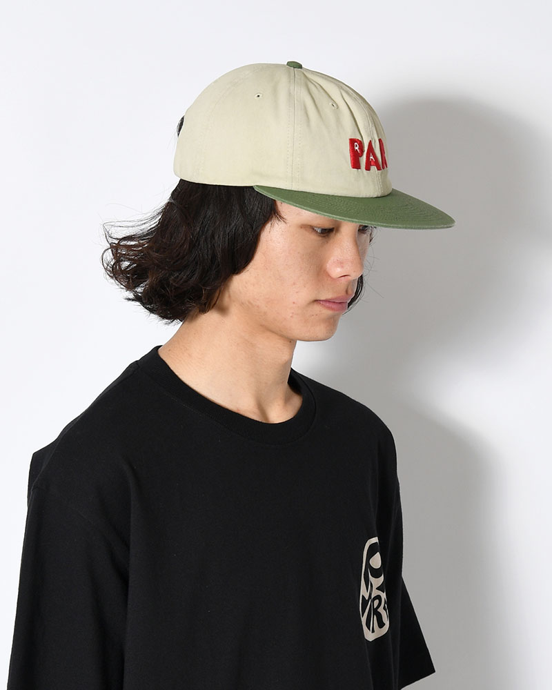PAPER PAR 6 PANEL HAT -GREEN-