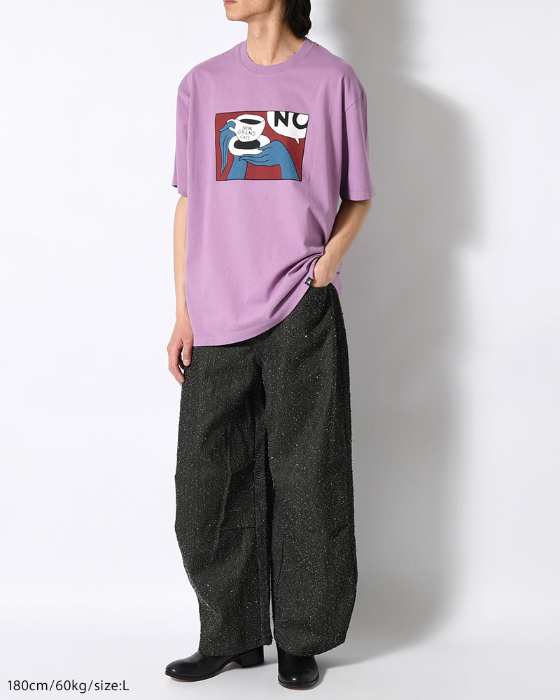 NOT YOU T-SHIRT -PURPLE-