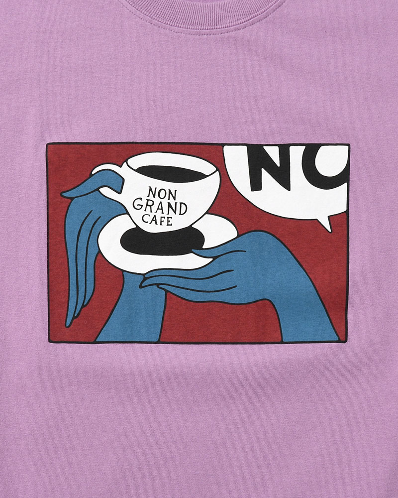 NOT YOU T-SHIRT -PURPLE-