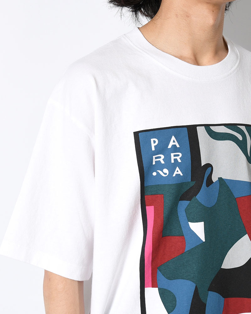 LEAVING NOW T-SHIRT -WHITE-