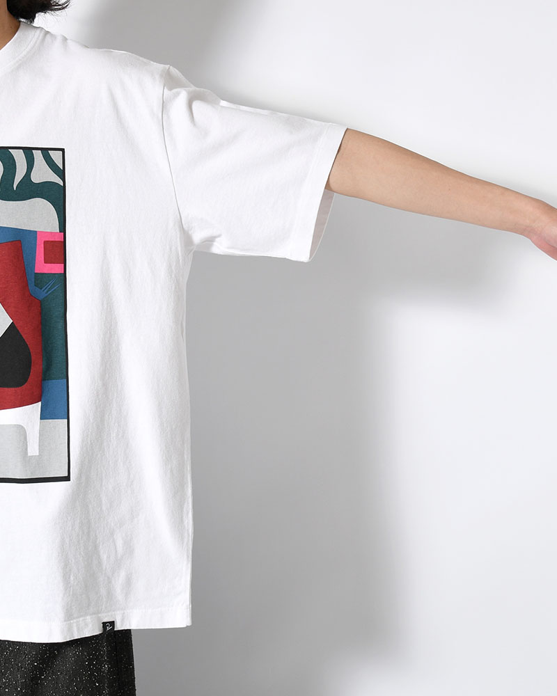 LEAVING NOW T-SHIRT -WHITE-