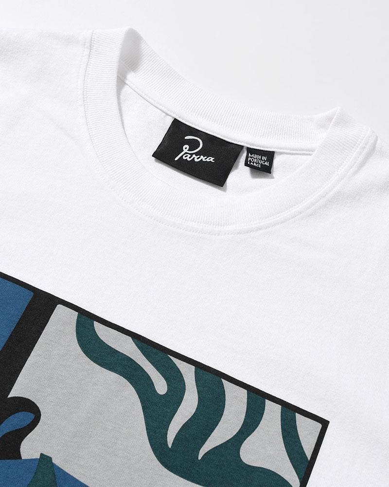 LEAVING NOW T-SHIRT -WHITE-