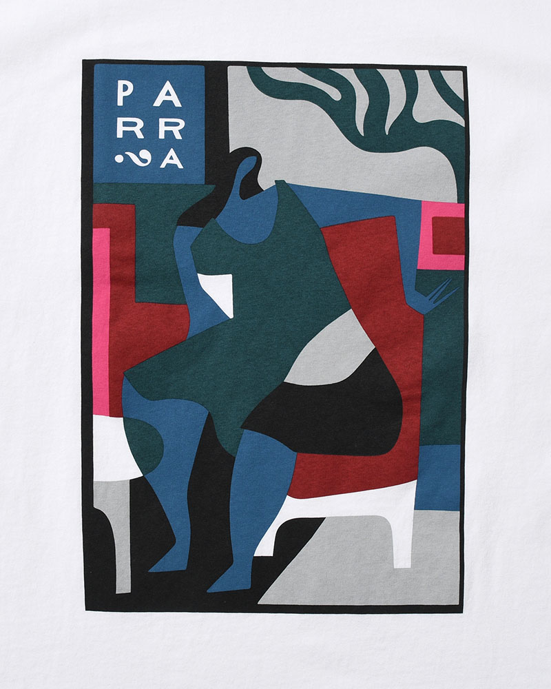 LEAVING NOW T-SHIRT -WHITE-