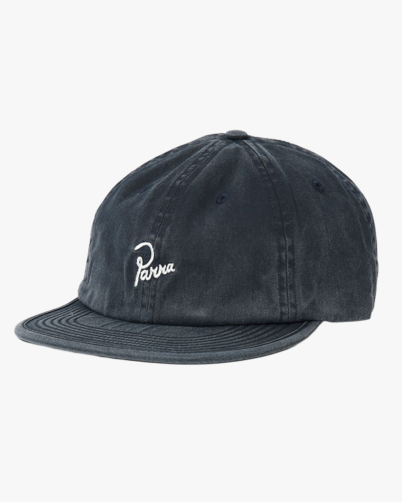 SIGNATURE 6 PANEL HAT -BLUE-
