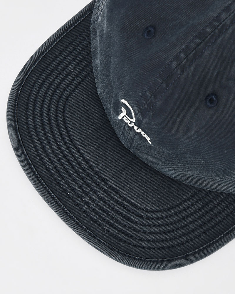 SIGNATURE 6 PANEL HAT -BLUE-