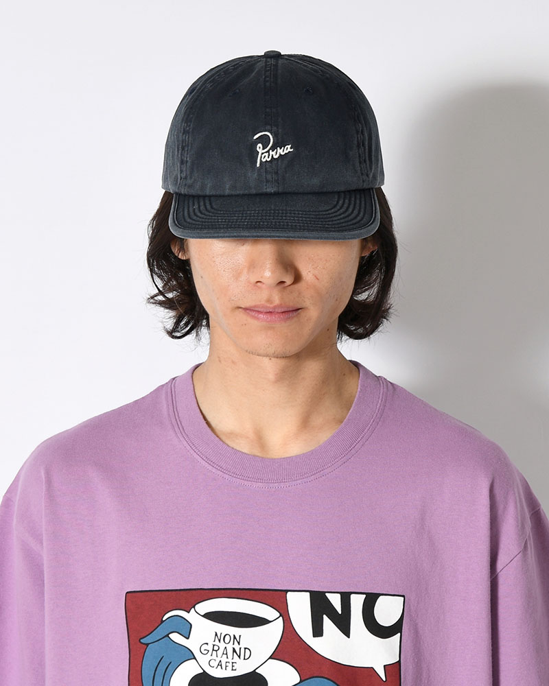 SIGNATURE 6 PANEL HAT -BLUE-