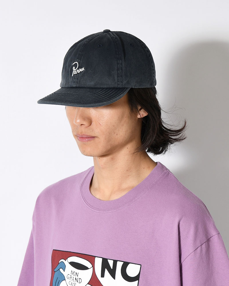 SIGNATURE 6 PANEL HAT -BLUE-