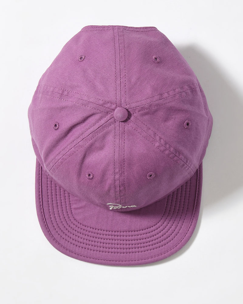 SIGNATURE 6 PANEL HAT -PURPLE-