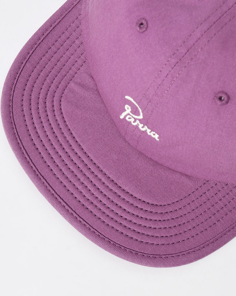 SIGNATURE 6 PANEL HAT -PURPLE-