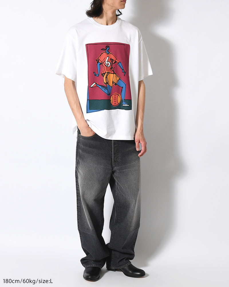 KICKED AROUND T-SHIRT -WHITE-