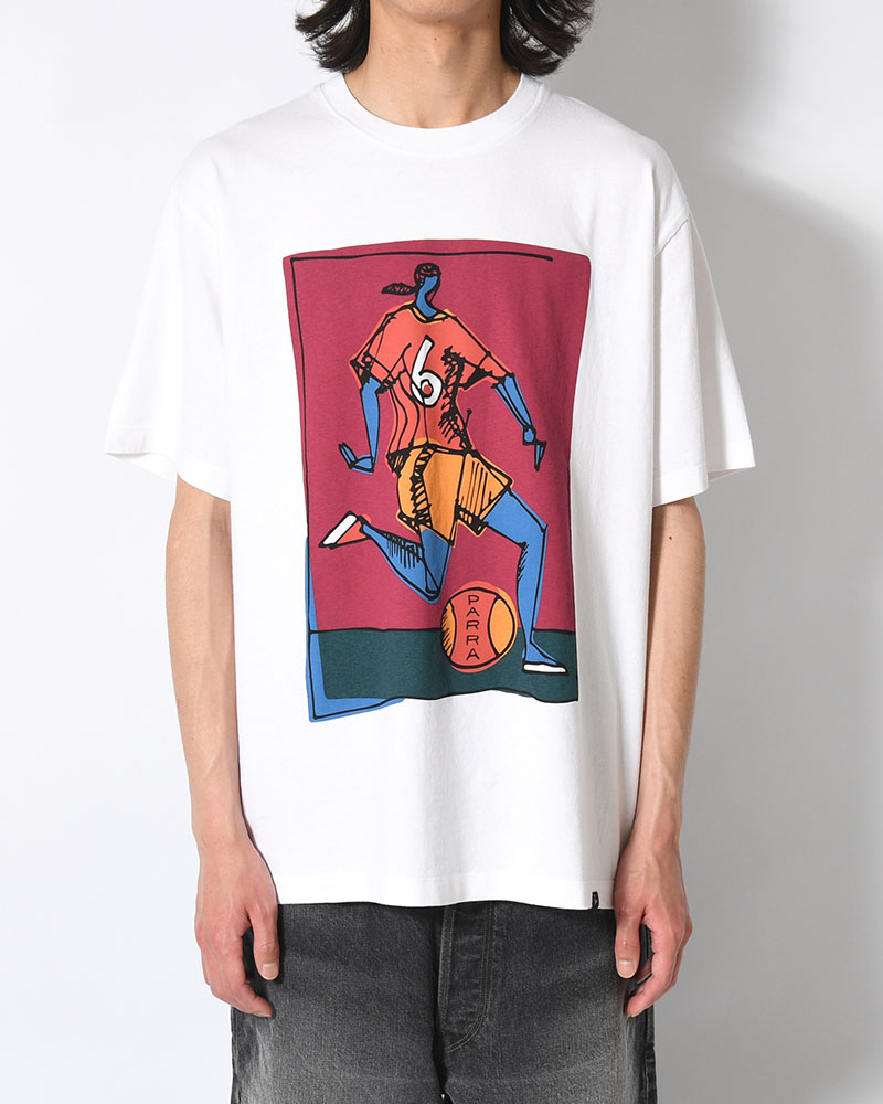 KICKED AROUND T-SHIRT -WHITE-