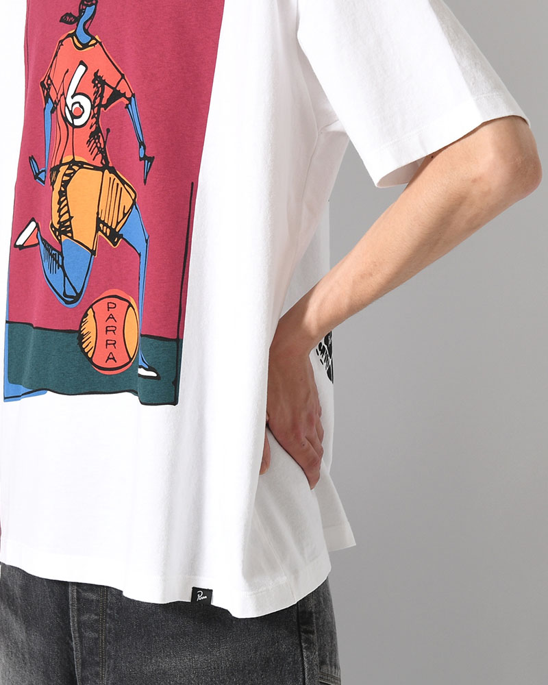 KICKED AROUND T-SHIRT -WHITE-
