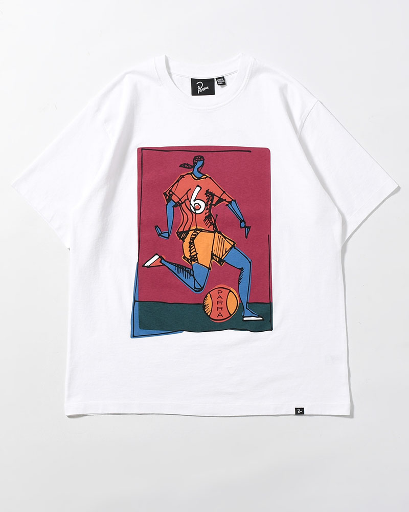 KICKED AROUND T-SHIRT -WHITE-