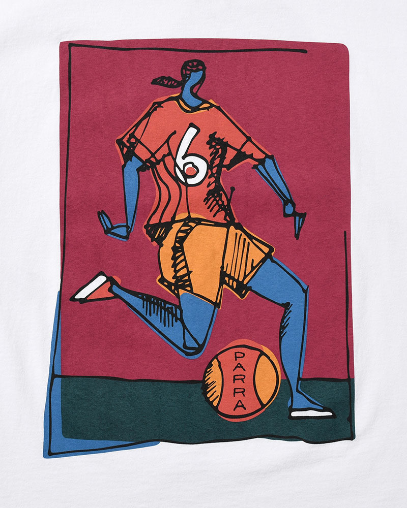 KICKED AROUND T-SHIRT -WHITE-