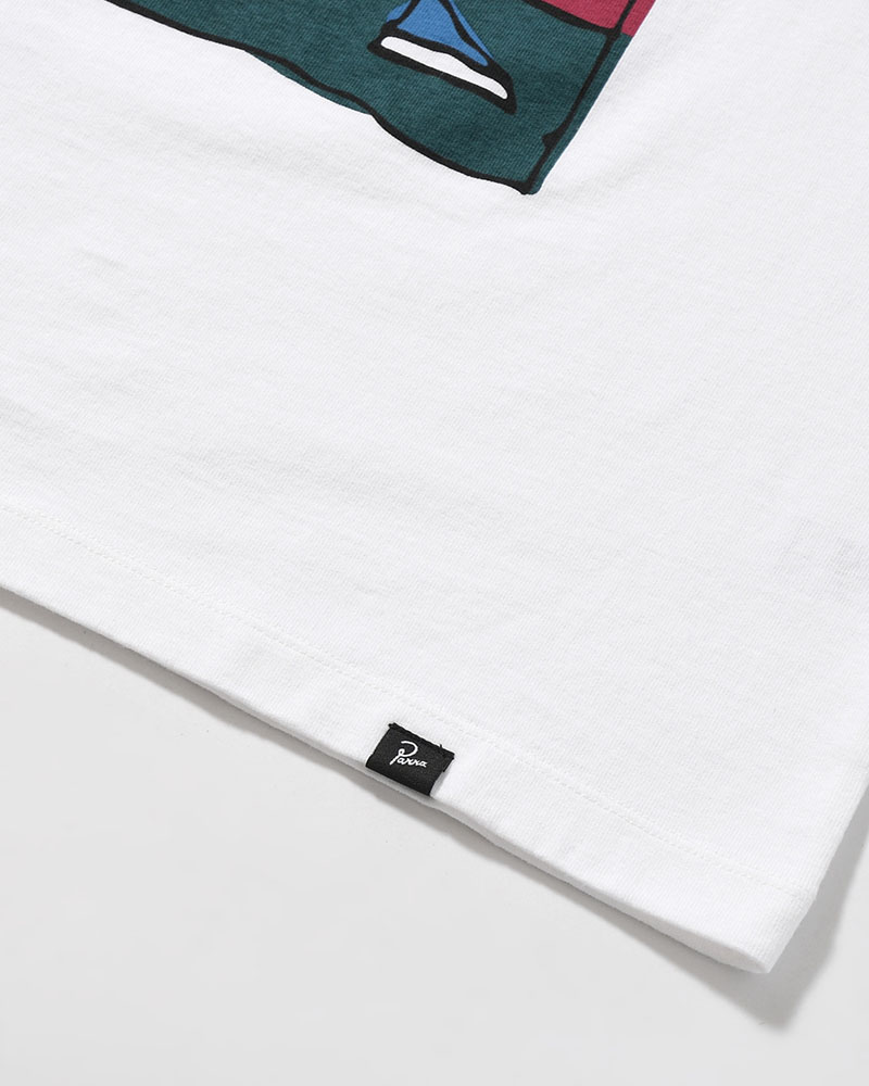 KICKED AROUND T-SHIRT -WHITE-