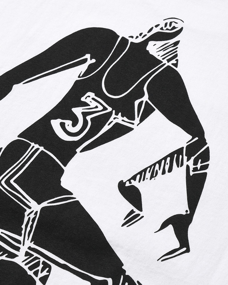 KICKED AROUND T-SHIRT -WHITE-