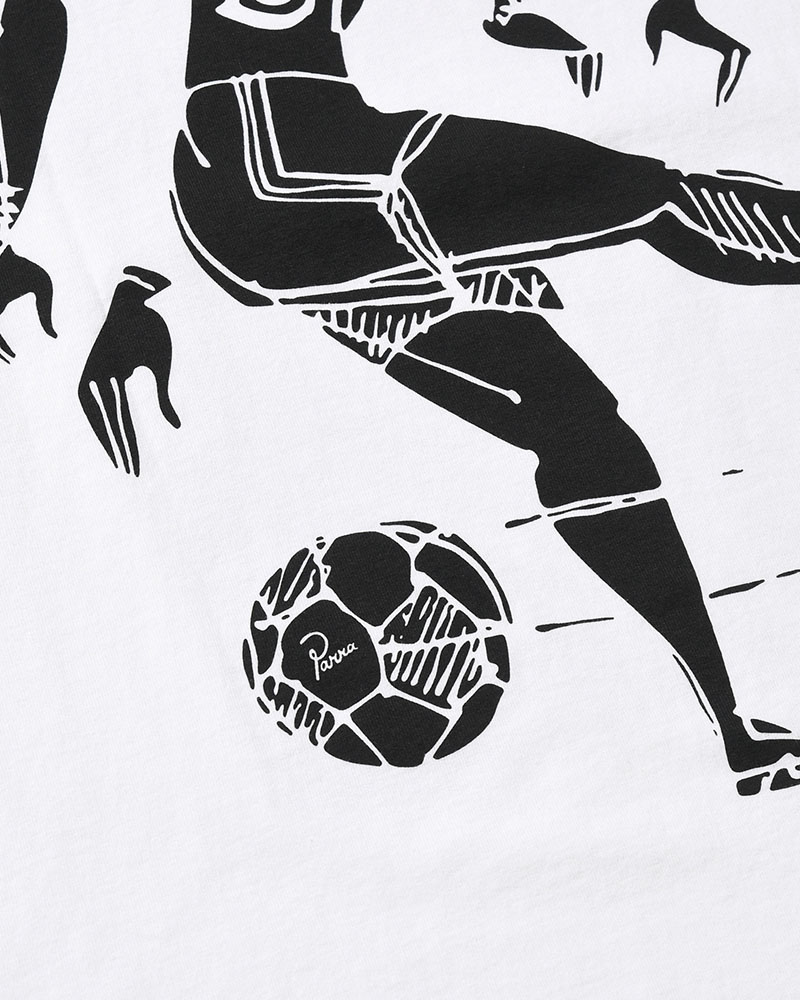 KICKED AROUND T-SHIRT -WHITE-