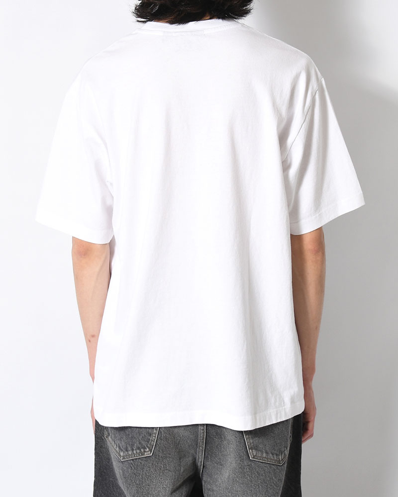 BASEKETBALL T-SHIRT -WHITE-