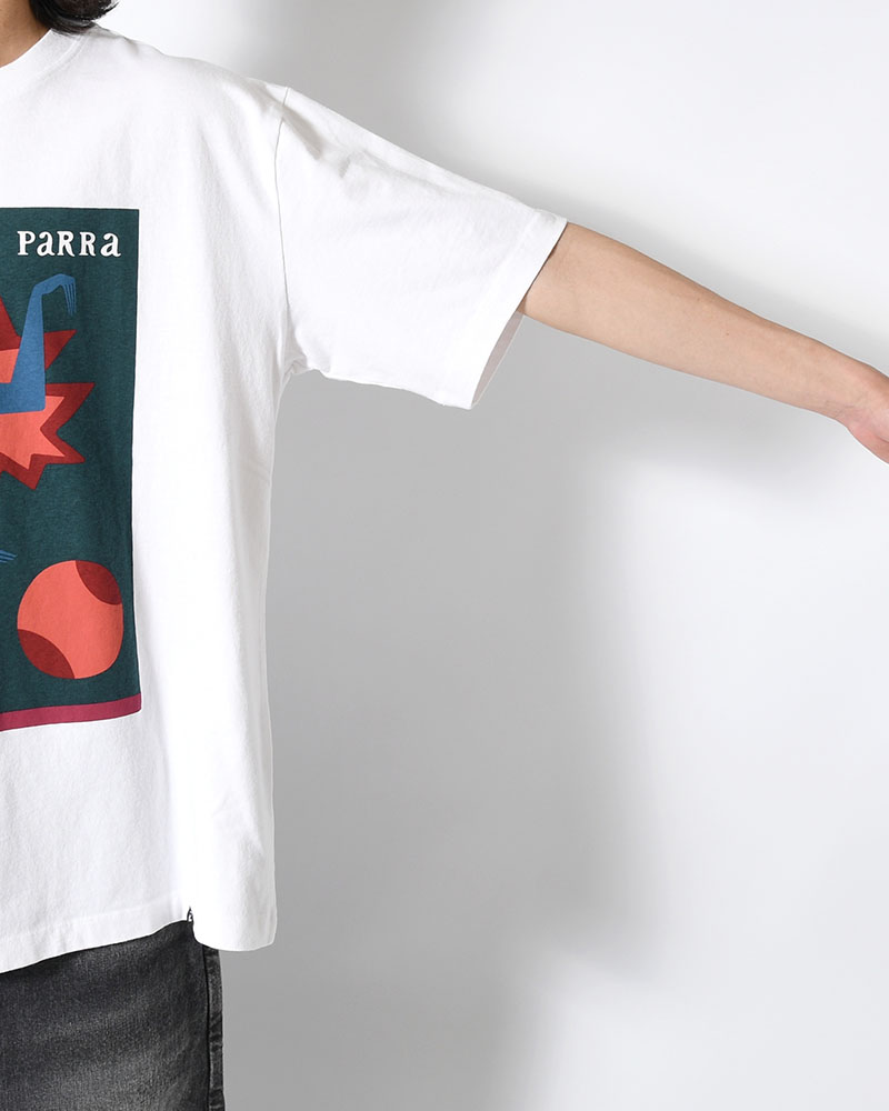 BASEKETBALL T-SHIRT -WHITE-