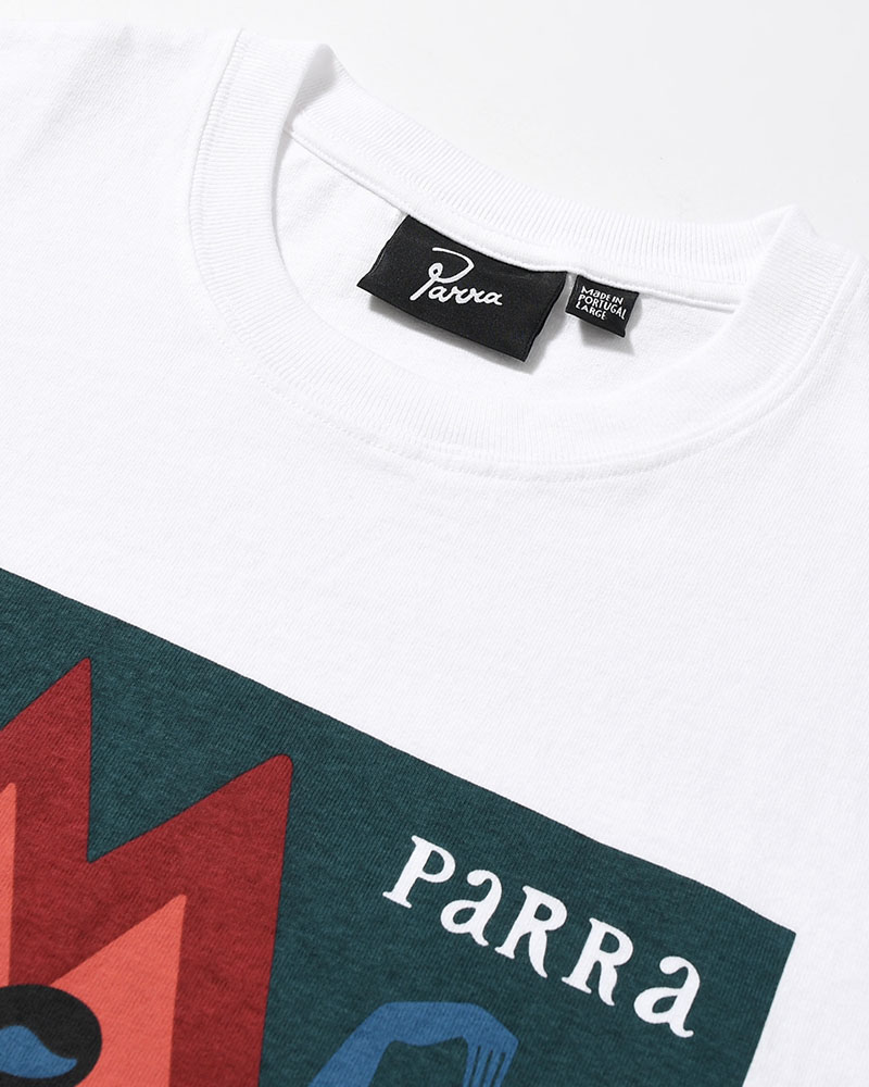 BASEKETBALL T-SHIRT -WHITE-