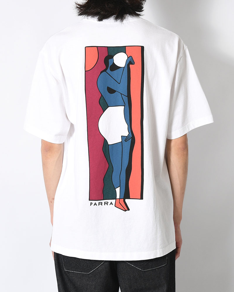 VERTICAL THOUGHTS T-SHIRT -WHITE-