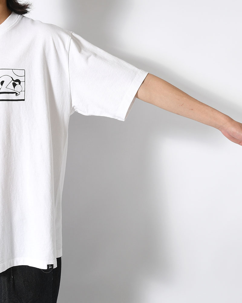 VERTICAL THOUGHTS T-SHIRT -WHITE-