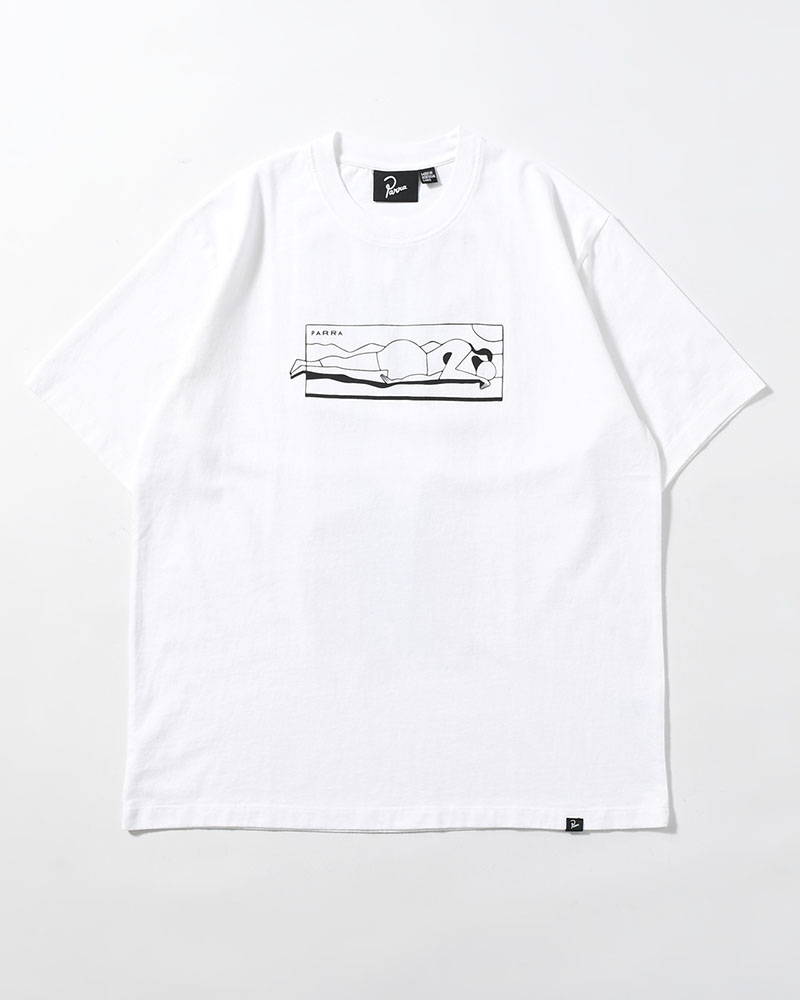 VERTICAL THOUGHTS T-SHIRT -WHITE-