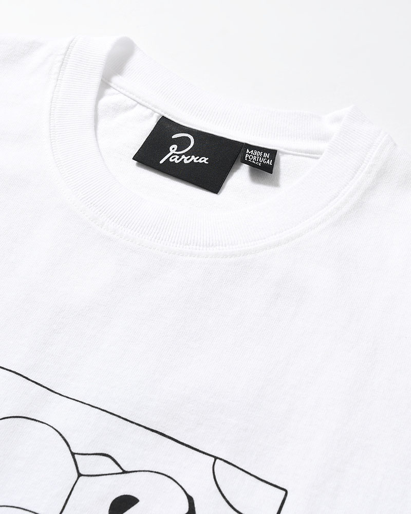 VERTICAL THOUGHTS T-SHIRT -WHITE-