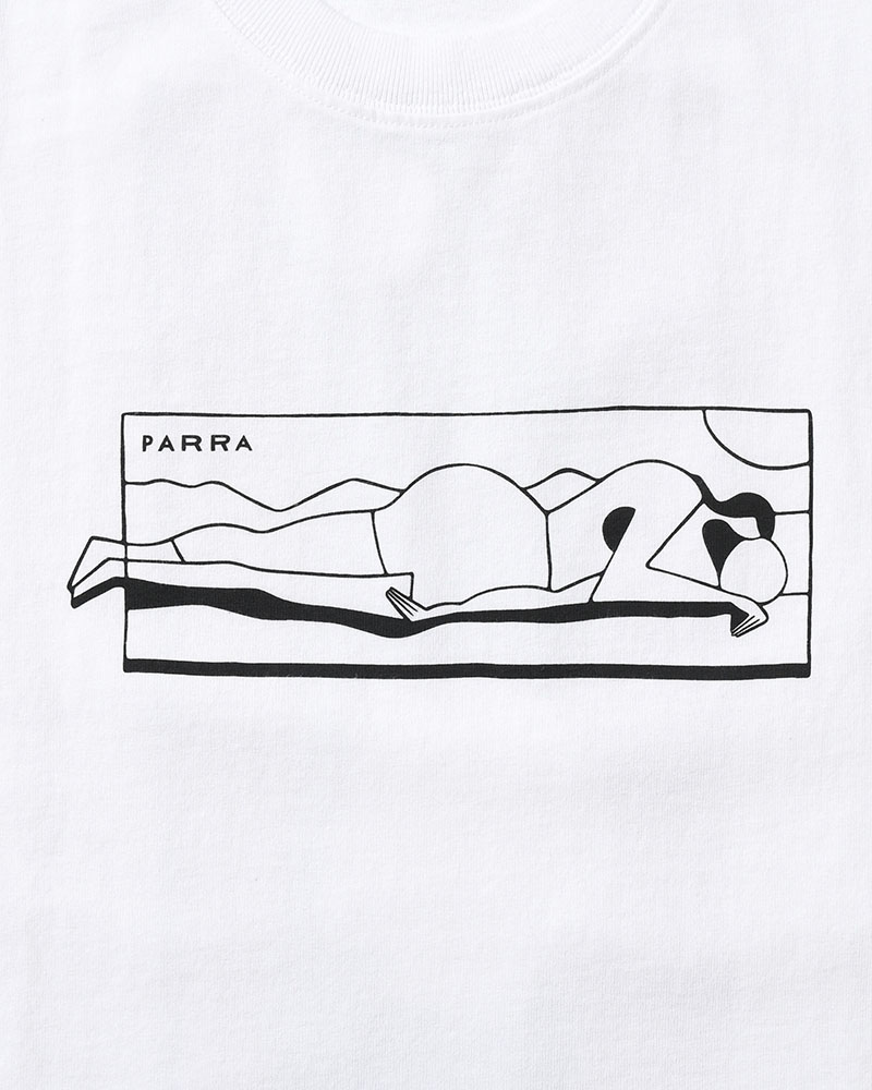 VERTICAL THOUGHTS T-SHIRT -WHITE-
