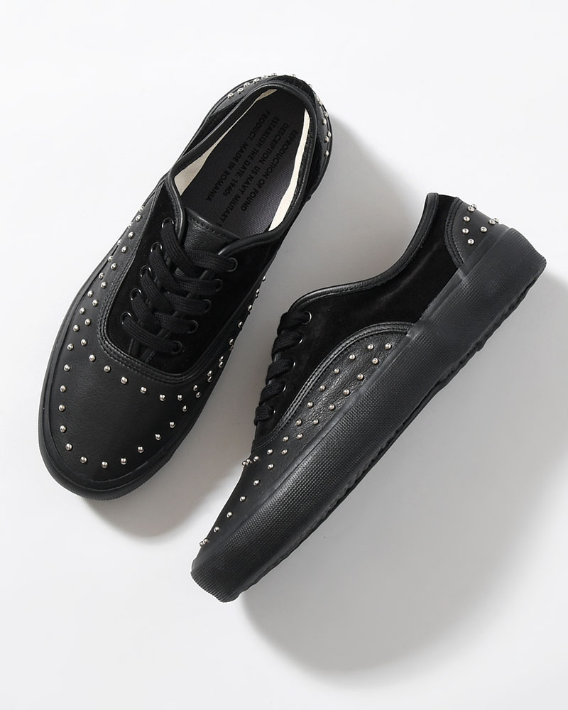 US NAVY MILITARY TRAINER STUDS -BLACK/BLACK-