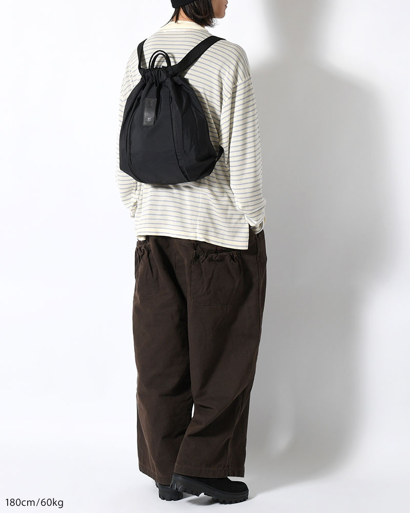 NINJA TEX BACKPACK -BLACK-