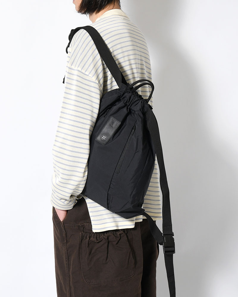 NINJA TEX BACKPACK -BLACK-