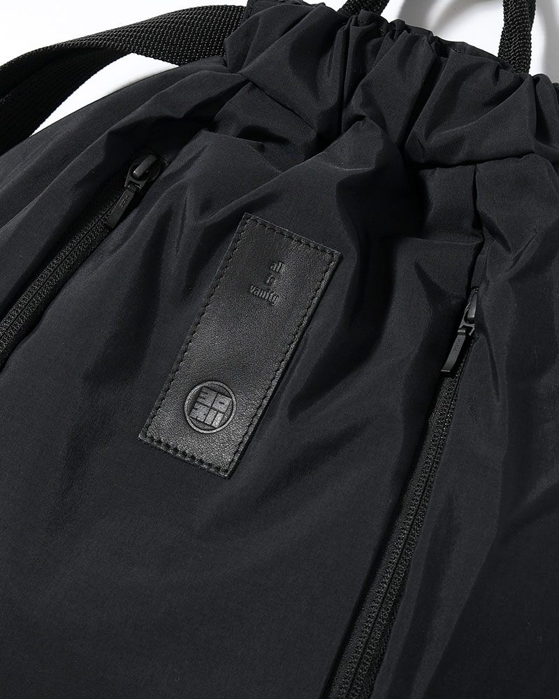 NINJA TEX BACKPACK -BLACK-