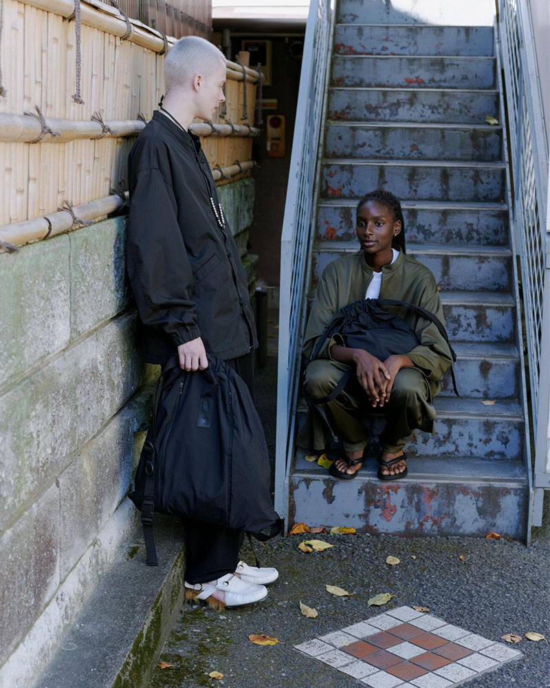 NINJA TEX BACKPACK XL -BLACK-