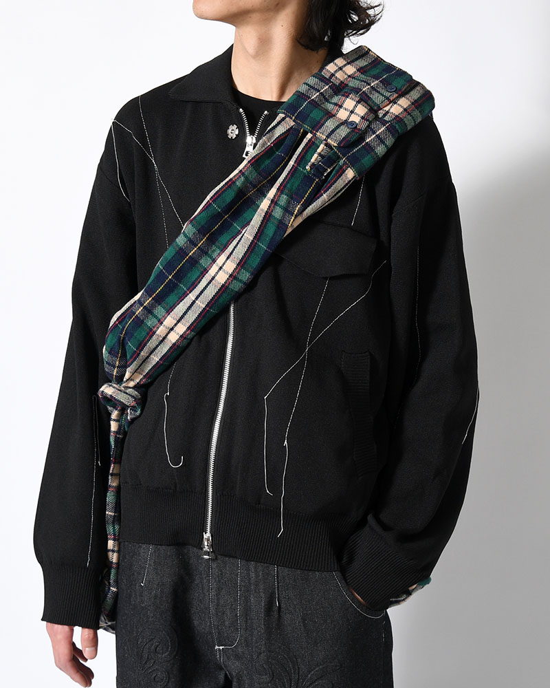 REWORK SHIRTS BAG -Used flannel shirts -TYPE:C-