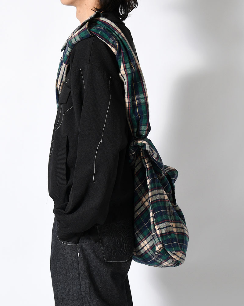 REWORK SHIRTS BAG -Used flannel shirts -TYPE:C-