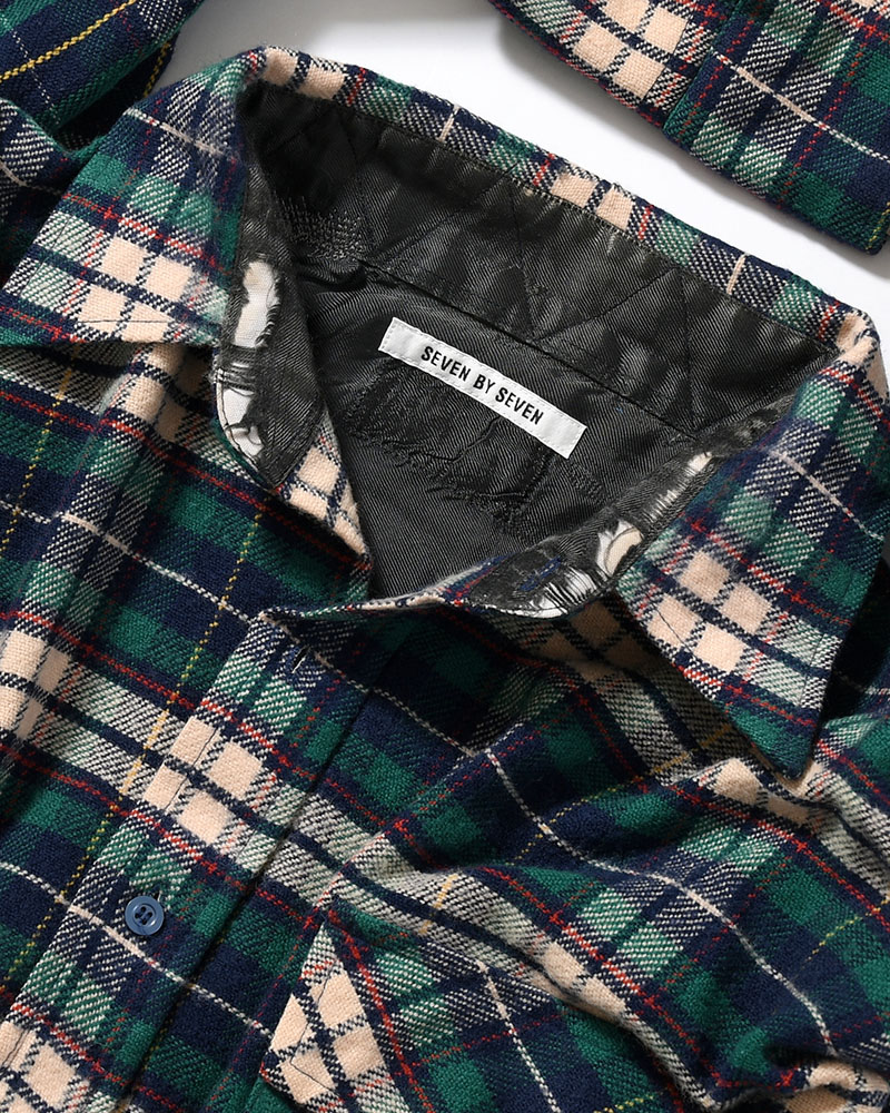 REWORK SHIRTS BAG -Used flannel shirts -TYPE:C-