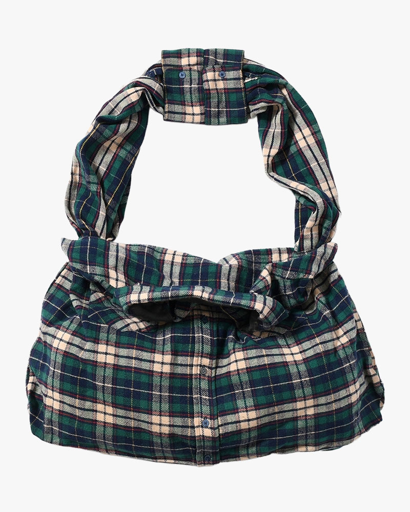 REWORK SHIRTS BAG -Used flannel shirts -TYPE:C-