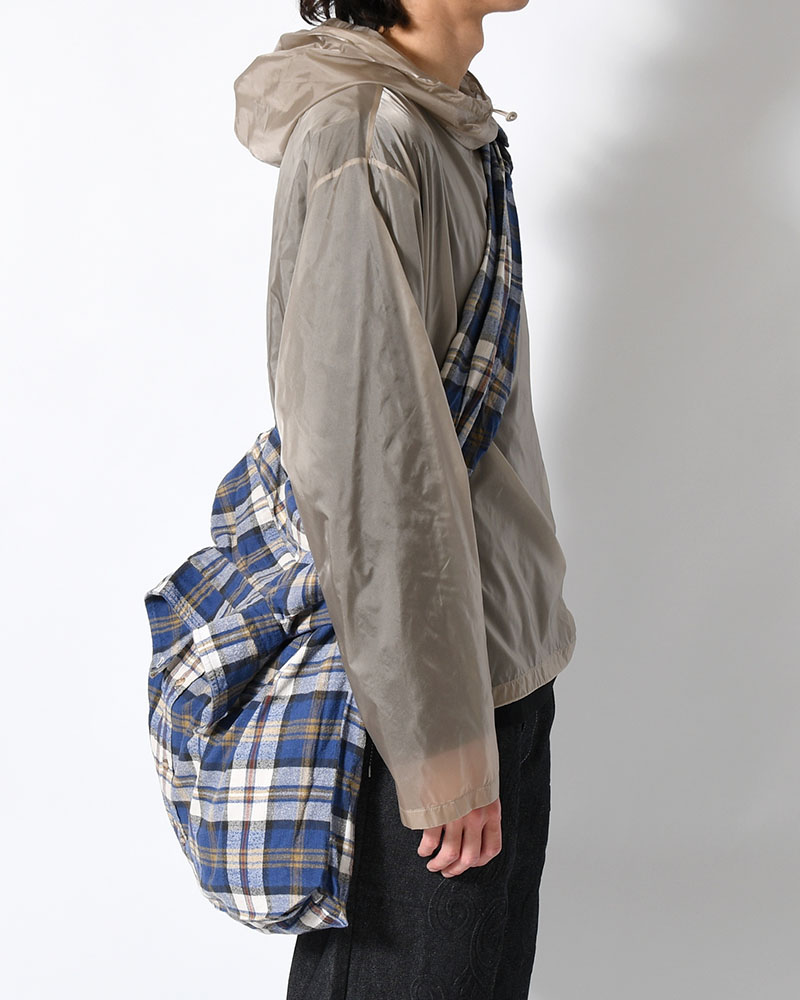 REWORK SHIRTS BAG -Used flannel shirts -TYPE:E-