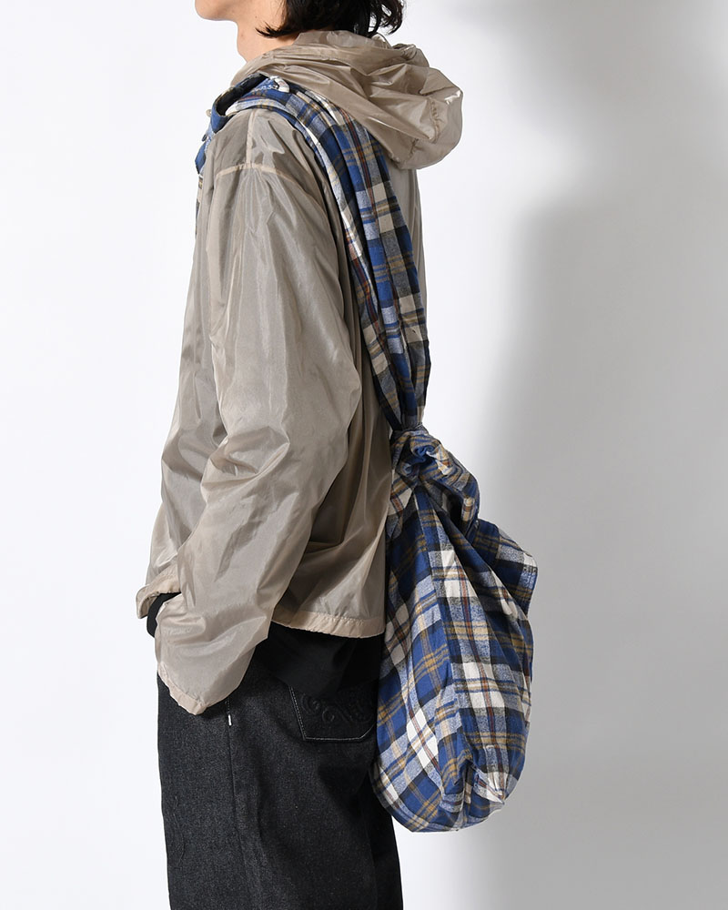 REWORK SHIRTS BAG -Used flannel shirts -TYPE:E-