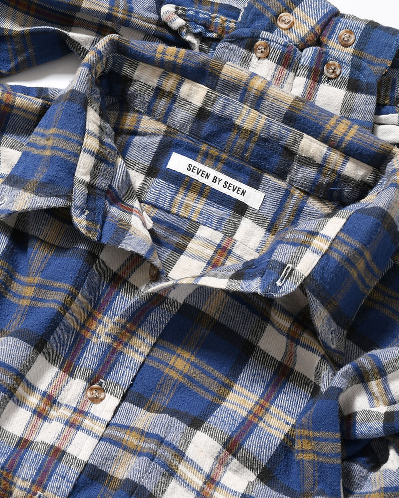 REWORK SHIRTS BAG -Used flannel shirts -TYPE:E-