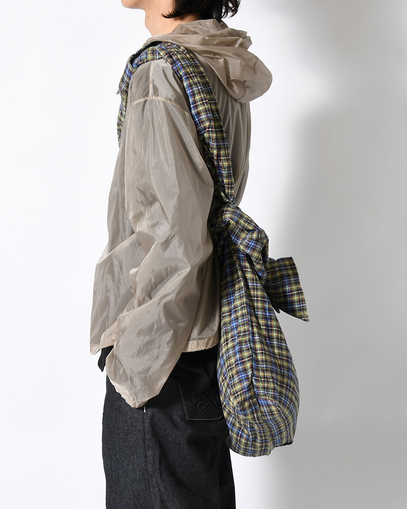 REWORK SHIRTS BAG -Used flannel shirts -TYPE:F-