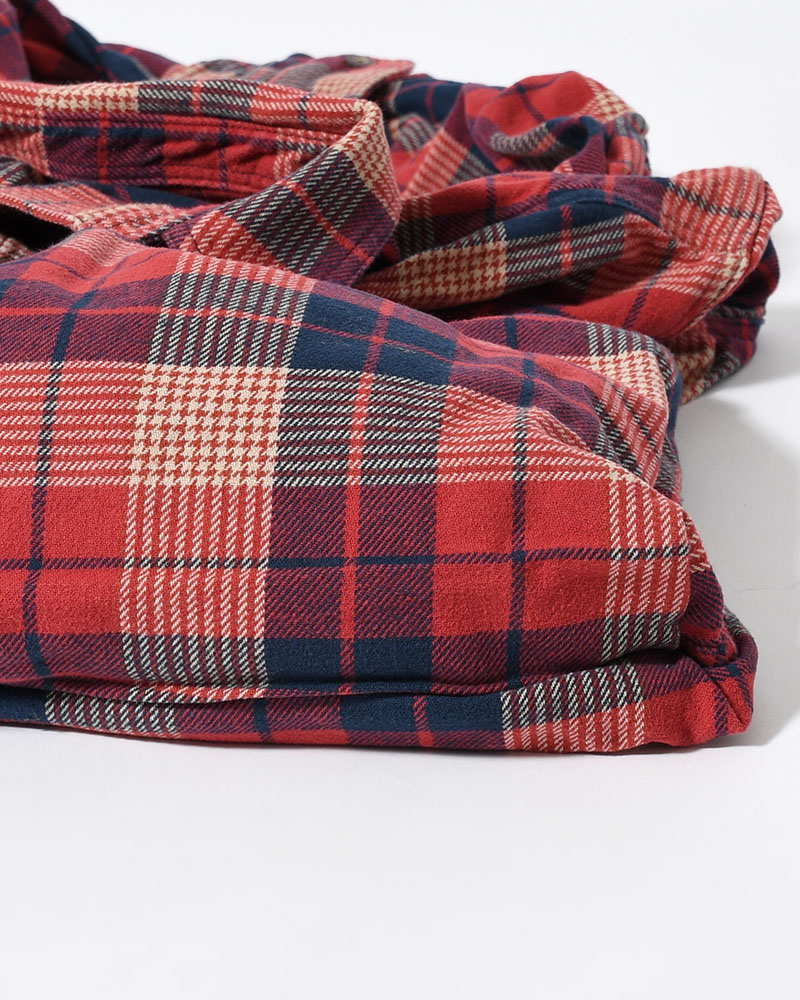 REWORK SHIRTS BAG -Used flannel shirts -TYPE:G-