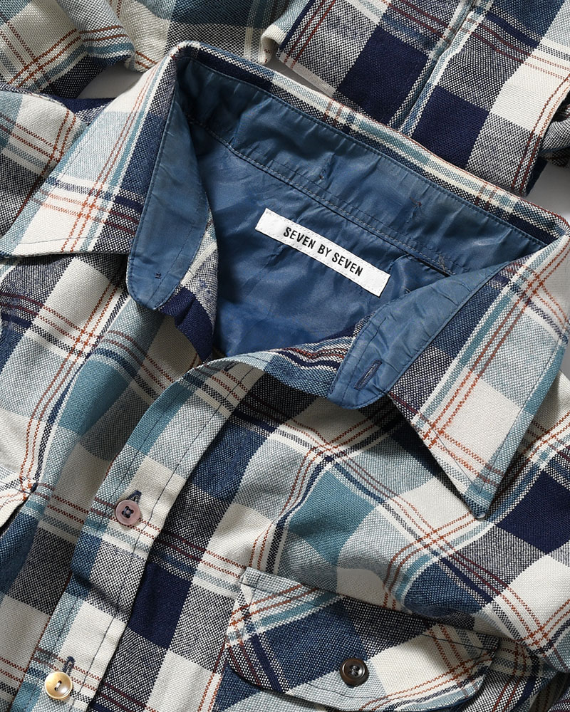 REWORK SHIRTS BAG -Used flannel shirts -TYPE:H-