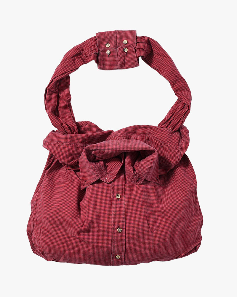 REWORK SHIRTS BAG -Used flannel shirts -TYPE:K-